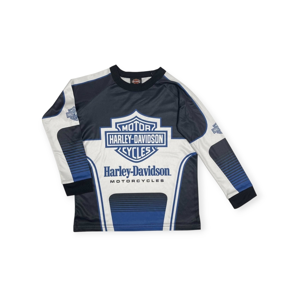 Harley-Davidson Boy's Long Sleeve Racer Performance Top
